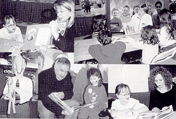 photo of the Family Literacy Day event, January 27th 2004