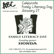 Celebrate Family Literacy Day January 27