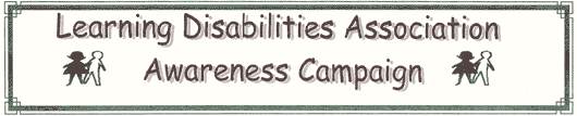 Learning Disabilities Association Awareness Campaign image