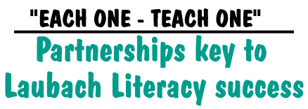 PARTNERSHIPS KEY TO LAUBACH LITERACY SUCCESS