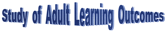 Study of Adult Learning Outcomes title