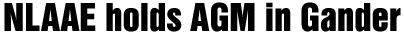 NLAAE holds AGM in Gander