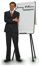 Someone giving a presentation