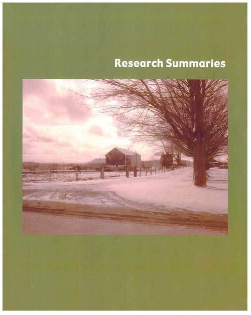 Research Summaries