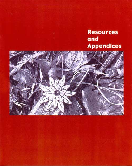 Resources and Appendices