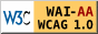 This document conforms to level Double-A of the W3C WCAG 1.0