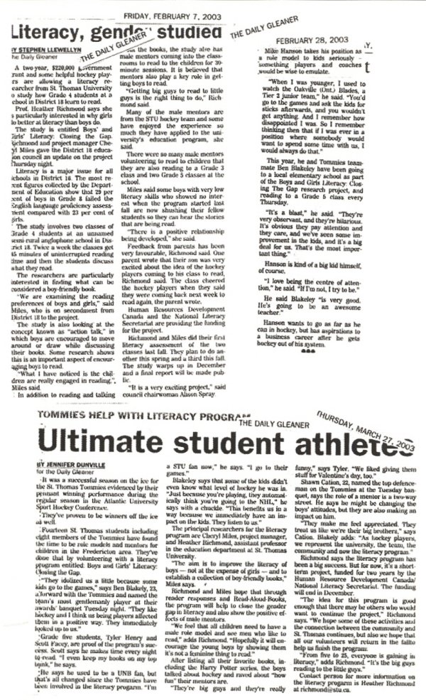 Newspaper Clippings