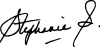 graphic of signature: Stephanie Smith