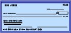 a blank cheque