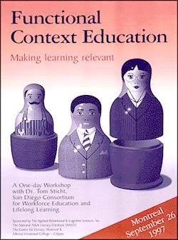 book cover for Functional Context Education