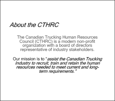 About the CTHRC