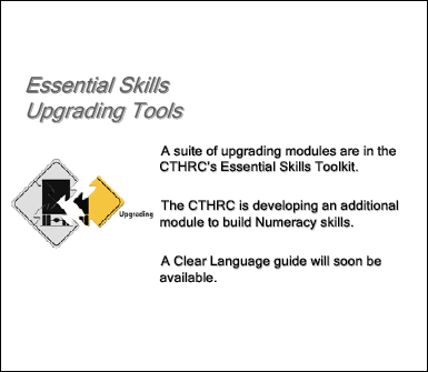 Essential Skills Upgrading Tools