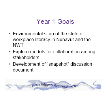 Year 1 Goals