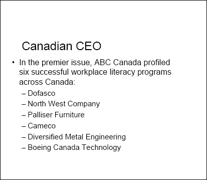 Canadian CEO