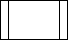 Rectangle divided into 3 parts: a thin left part, a wide middle part, and a thin right part