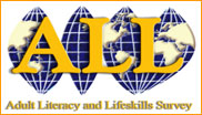 Adult Literacy and Lifeskills Survey logo