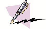 graphic of pen