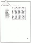 Word Search: Days