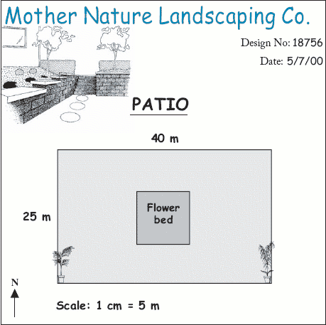 graphic of Patio sketch