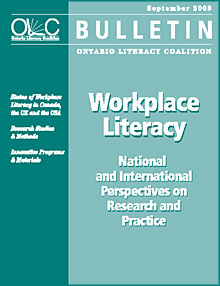 graphic of Workplace Literacy book cover