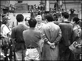 photo of a group of people on a shop floor
