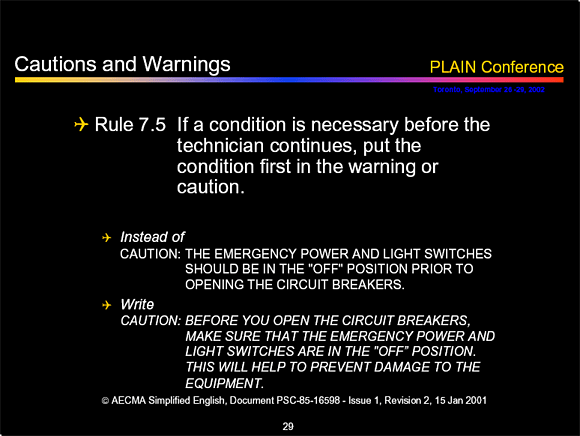 Rule 7.5 - Slide 29