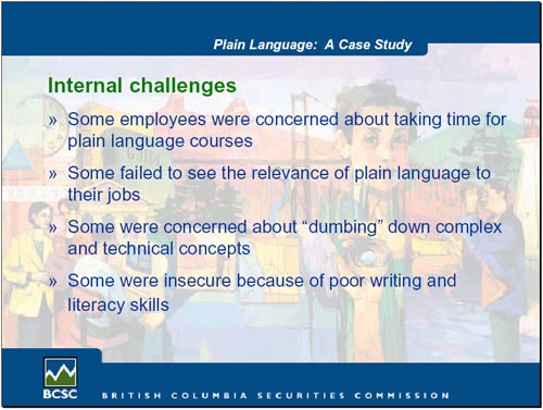 Internal Challenges - Slide 10