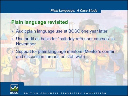 Plain language revisited - Slide 14