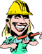 Cartoon of a woman