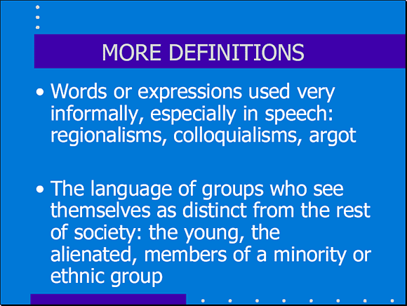 More Definitions - Slide 4