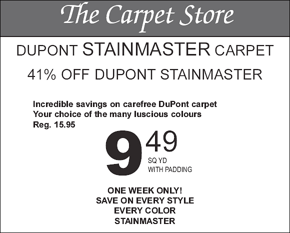 The Carpet Store Announcement