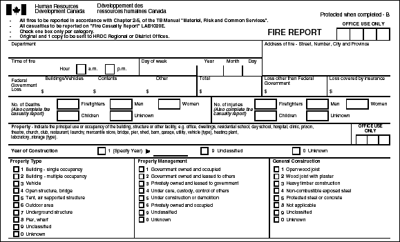 Fire Report