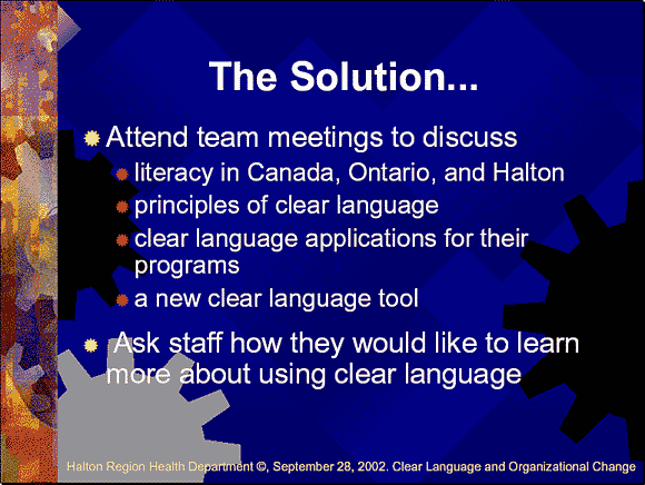 The Solution... - Slide 7