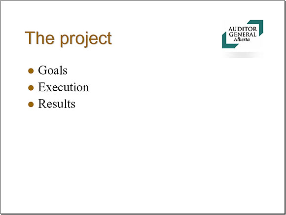The project - Slide 4