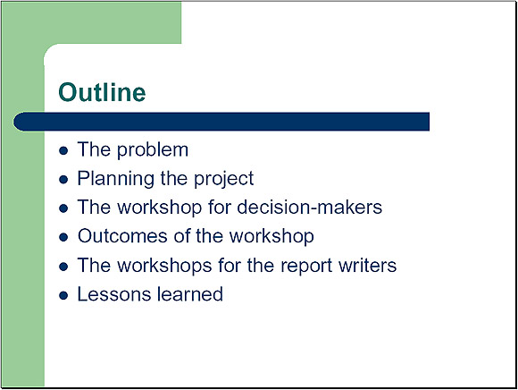 Outline - Slide 3