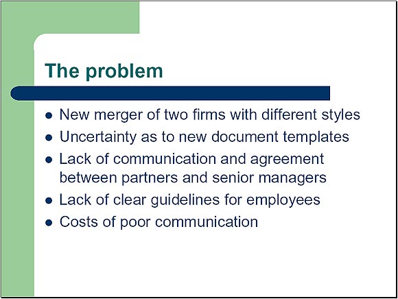 The problem - Slide 4