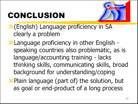 Conclusion - Slide 13