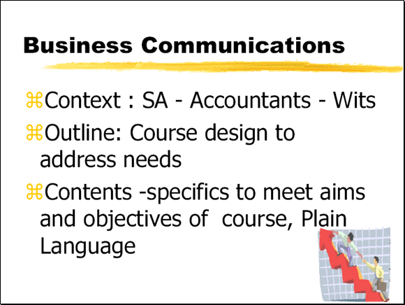 Business Communications - Slide 2