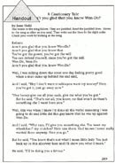 A Cautionary Tale Aren't you glad that you know Wen-Do?