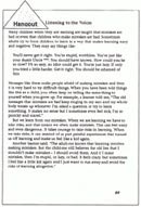 Listening to the Voices