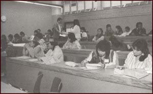 students at Yukon College