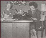 A Principal and her assistant sharinng an office in 1988