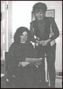 Sharon (seated), a member of the WASA