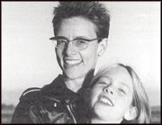 Christina Starr and her nine-year-old daughter, Geneva